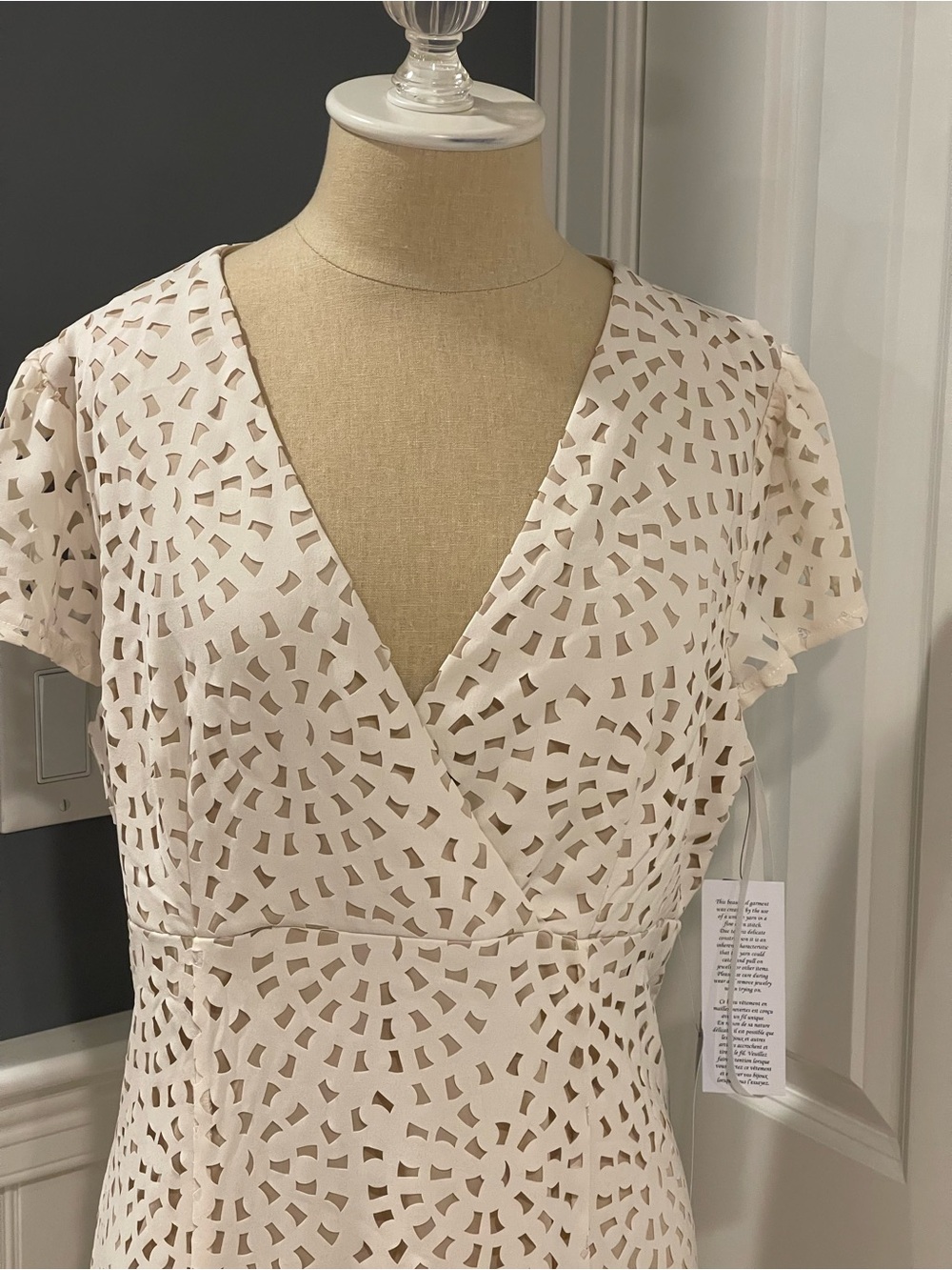NWT Maggy London Floral Cut Out Dress